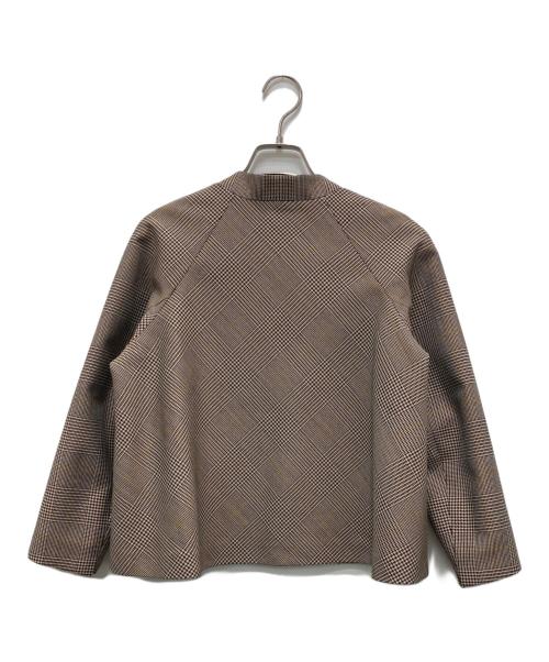 support surface（サポートサーフェス）support surface (サポートサーフェス) ノーカラージャケット ブラウン サイズ:1の古着・服飾アイテム