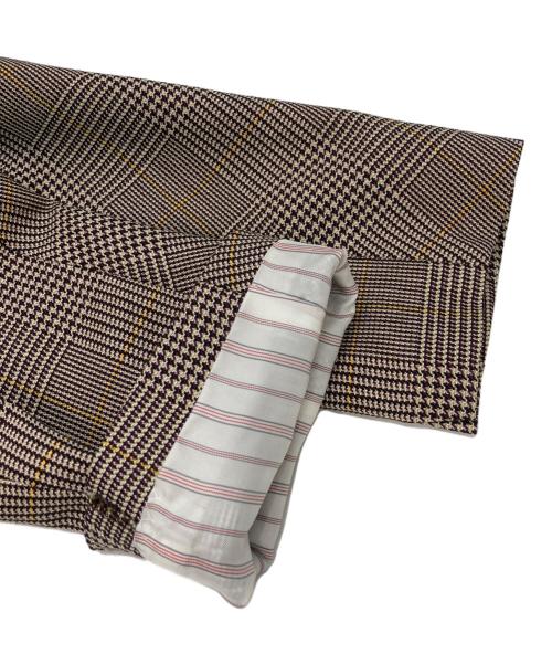 support surface（サポートサーフェス）support surface (サポートサーフェス) ノーカラージャケット ブラウン サイズ:1の古着・服飾アイテム