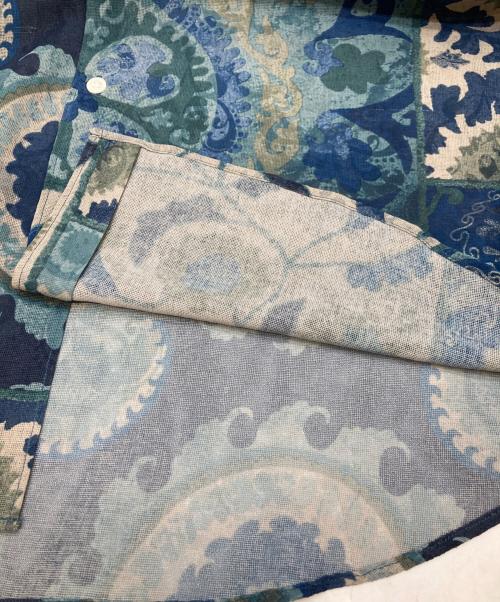 JOURNAL STANDARD（ジャーナルスタンダード）JOURNAL STANDARD (ジャーナルスタンダード) EVALET LIGHTメッシュ ウォッシャブル モダンシャツ ブルー サイズ:Sの古着・服飾アイテム