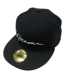 SUPREME×New Era（シュプリーム×ニューエラ）の古着「Supreme Classic Script New Era」｜ブラック