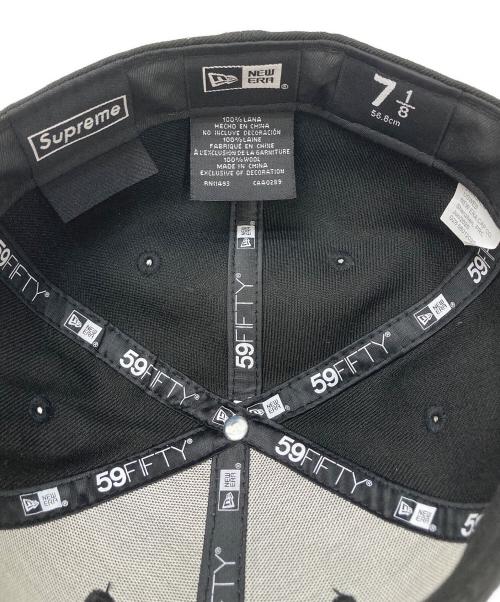 SUPREME（シュプリーム）Supreme (シュプリーム) New Era (ニューエラ) SUPREME 20AW WORLD FAMOUS BOX LOGO NEW ERA CAP ブラック サイズ:7 1/8の古着・服飾アイテム