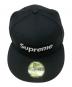 中古・古着 Supreme (シュプリーム) New Era (ニューエラ) SUPREME 20AW WORLD FAMOUS BOX LOGO NEW ERA CAP ブラック サイズ:7 1/8：7000円