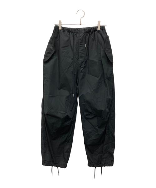 H BEAUTY&YOUTH（エイチ ビューティー&ユース）H BEAUTY&YOUTH (エイチ ビューティー&ユース) OLMETEX ファティーグ イージーパンツ ブラック サイズ:Sの古着・服飾アイテム
