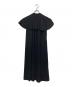 ENFOLD (エンフォルド) CAPE−SLEEVE DRESS ブラック サイズ:36：15000円