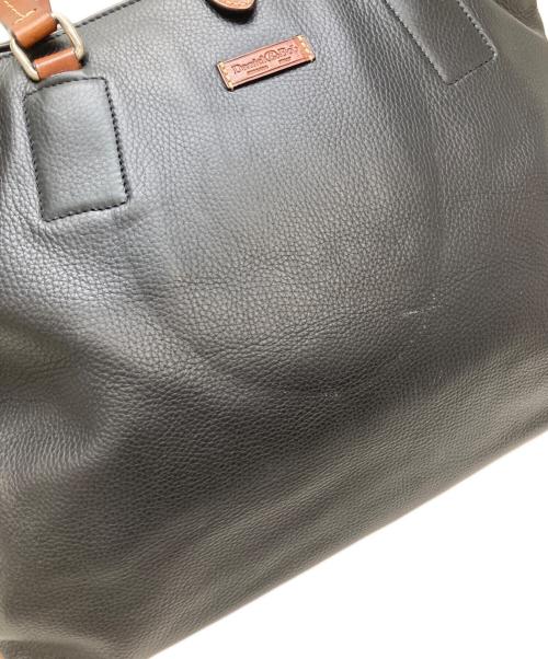 Daniel&Bob（ダニエル＆ボブ）Daniel&Bob (ダニエル＆ボブ) TOMORROW LAND (トゥモローランド) オールレザートートバッグ ブラックの古着・服飾アイテム