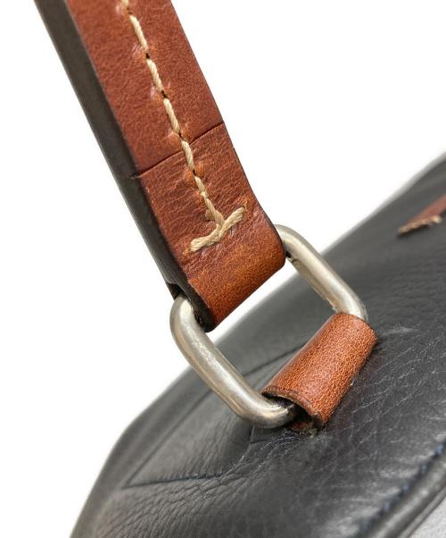 Daniel&Bob（ダニエル＆ボブ）Daniel&Bob (ダニエル＆ボブ) TOMORROW LAND (トゥモローランド) オールレザートートバッグ ブラックの古着・服飾アイテム