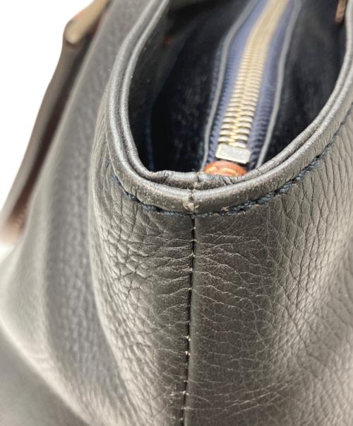 Daniel&Bob（ダニエル＆ボブ）Daniel&Bob (ダニエル＆ボブ) TOMORROW LAND (トゥモローランド) オールレザートートバッグ ブラックの古着・服飾アイテム