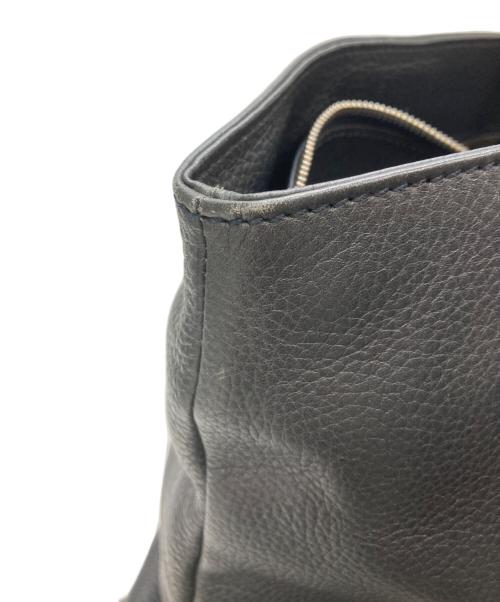 Daniel&Bob（ダニエル＆ボブ）Daniel&Bob (ダニエル＆ボブ) TOMORROW LAND (トゥモローランド) オールレザートートバッグ ブラックの古着・服飾アイテム