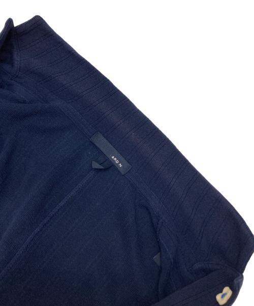 LARDINI（ラルディーニ）LARDINI (ラルディーニ) コットンミラノリブニットジャケット ネイビー サイズ:XLの古着・服飾アイテム