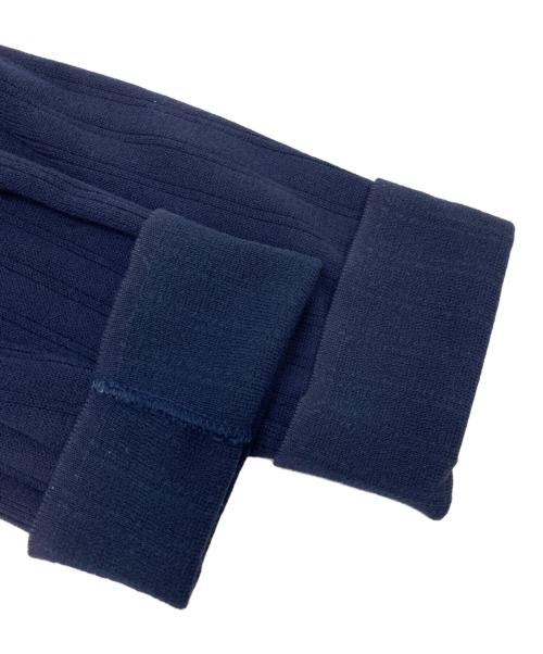 LARDINI（ラルディーニ）LARDINI (ラルディーニ) コットンミラノリブニットジャケット ネイビー サイズ:XLの古着・服飾アイテム