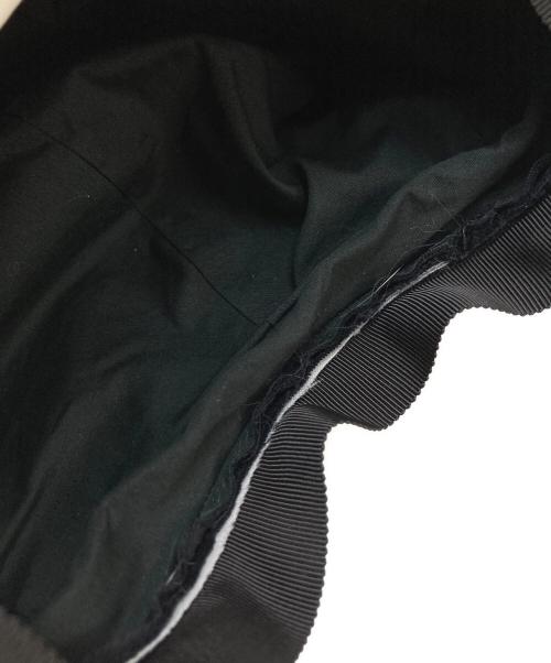 GROUND Y（グラウンドワイ）GROUND Y (グラウンドワイ) カットオフビッグキャスケット ブラックの古着・服飾アイテム