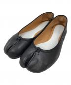 Maison Margiela 22メゾンマルジェラ）の古着「タビバレリーナフラットシューズ」｜ブラック