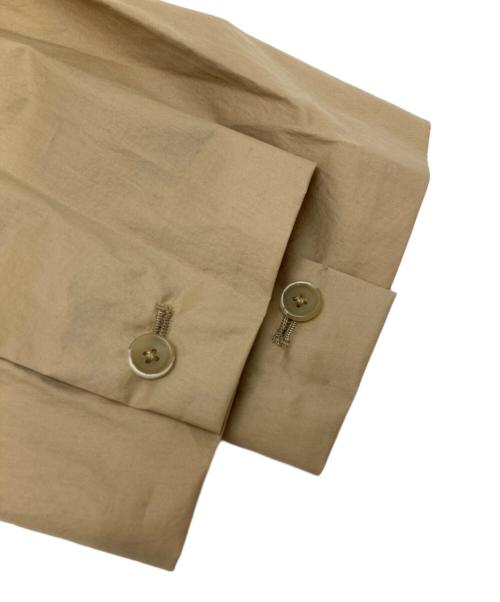 TOMORROW LAND（トゥモローランド）TOMORROW LAND (トゥモローランド) コットンポプリン ピークドラペルシングルブレステッド3Bジャケット ベージュ サイズ:48の古着・服飾アイテム