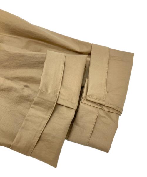 TOMORROW LAND（トゥモローランド）TOMORROW LAND (トゥモローランド) コットンポプリン ピークドラペルシングルブレステッド3Bジャケット ベージュ サイズ:48の古着・服飾アイテム