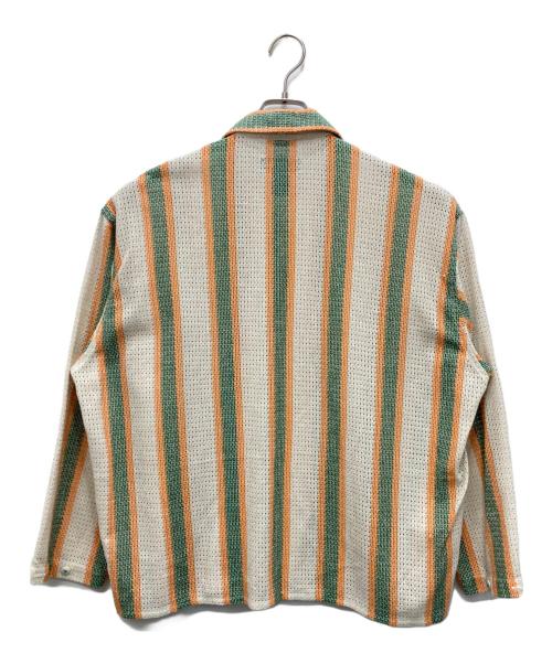 JOURNAL STANDARD relume（ジャーナルスタンダード レリューム）JOURNAL STANDARD relume (ジャーナルスタンダード レリューム) INDIA COTTON クロシェシャツ ベージュ サイズ:Mの古着・服飾アイテム