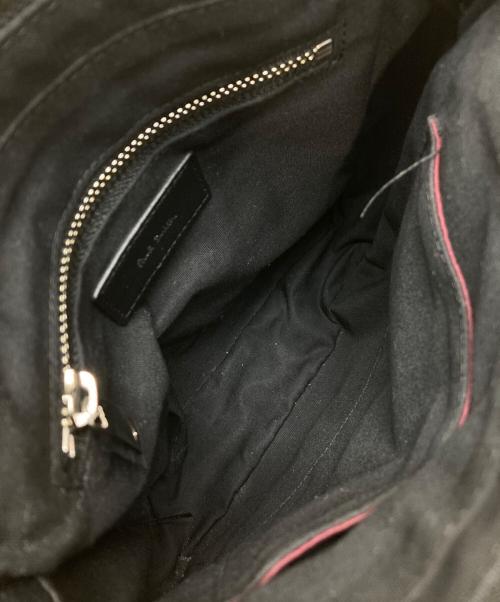 PAUL SMITH（ポールスミス）PAUL SMITH (ポールスミス) スクエアショルダーバッグ ブラックの古着・服飾アイテム