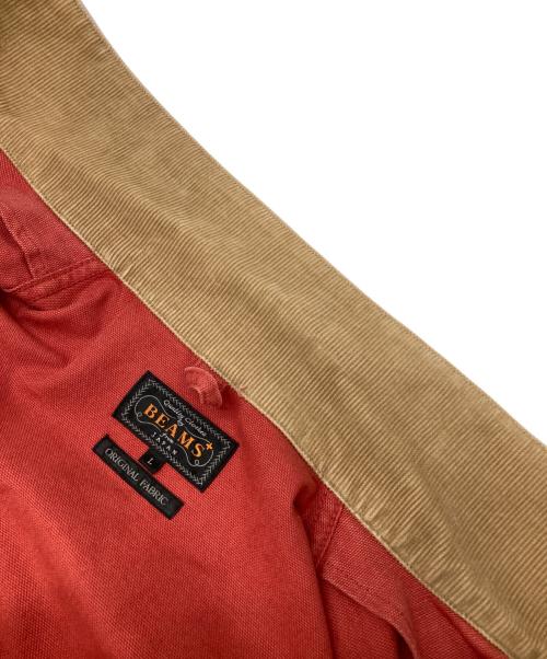 BEAMS PLUS（ビームスプラス）BEAMS PLUS (ビームスプラス) ヘビーオックスフォード フィッシュンティング ジャケット レッド サイズ:Lの古着・服飾アイテム