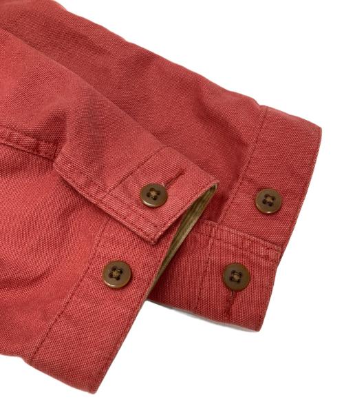 BEAMS PLUS（ビームスプラス）BEAMS PLUS (ビームスプラス) ヘビーオックスフォード フィッシュンティング ジャケット レッド サイズ:Lの古着・服飾アイテム