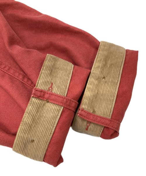 BEAMS PLUS（ビームスプラス）BEAMS PLUS (ビームスプラス) ヘビーオックスフォード フィッシュンティング ジャケット レッド サイズ:Lの古着・服飾アイテム