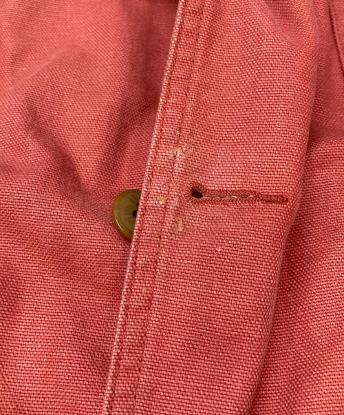 BEAMS PLUS（ビームスプラス）BEAMS PLUS (ビームスプラス) ヘビーオックスフォード フィッシュンティング ジャケット レッド サイズ:Lの古着・服飾アイテム