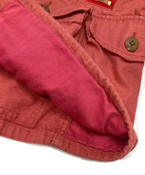 BEAMS PLUS（ビームスプラス）BEAMS PLUS (ビームスプラス) ヘビーオックスフォード フィッシュンティング ジャケット レッド サイズ:Lの古着・服飾アイテム