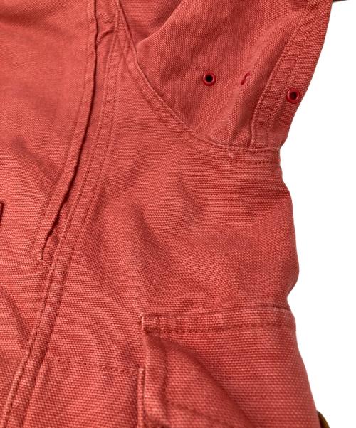 BEAMS PLUS（ビームスプラス）BEAMS PLUS (ビームスプラス) ヘビーオックスフォード フィッシュンティング ジャケット レッド サイズ:Lの古着・服飾アイテム