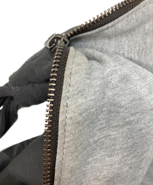 DIESEL（ディーゼル）DIESEL (ディーゼル) スウェット地ショルダーバッグ グレーの古着・服飾アイテム