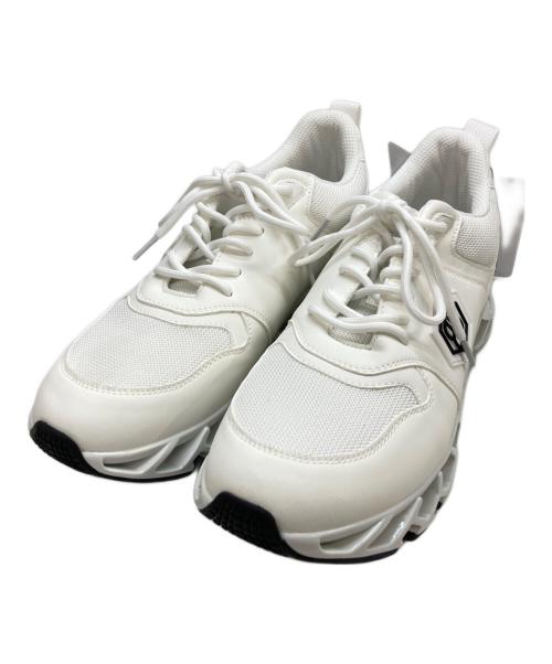 BEAXIS（ビーアクシス）BEAXIS (ビーアクシス) バランスコアスニーカー3 ホワイト サイズ:LLの古着・服飾アイテム