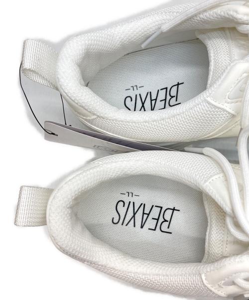 BEAXIS（ビーアクシス）BEAXIS (ビーアクシス) バランスコアスニーカー3 ホワイト サイズ:LLの古着・服飾アイテム