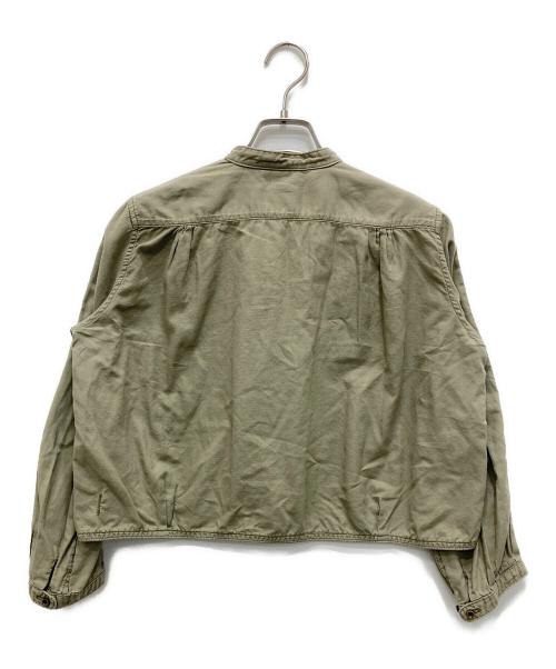 KAPITAL（キャピタル）KAPITAL (キャピタル) ノーカラーシャツ ベージュ サイズ:Sの古着・服飾アイテム