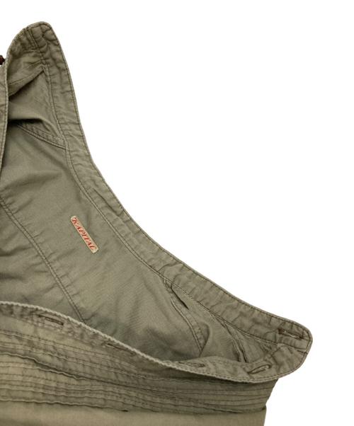 KAPITAL（キャピタル）KAPITAL (キャピタル) ノーカラーシャツ ベージュ サイズ:Sの古着・服飾アイテム