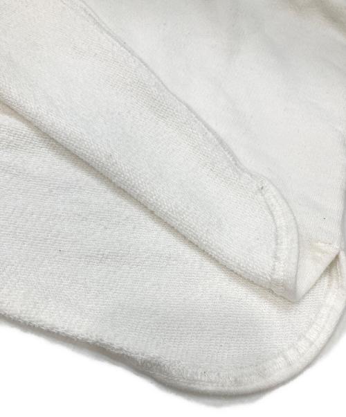 nest Robe（ネストローブ）nest Robe (ネストローブ) 裏毛2WAY刺繍カーディガン ホワイト サイズ:FREEの古着・服飾アイテム