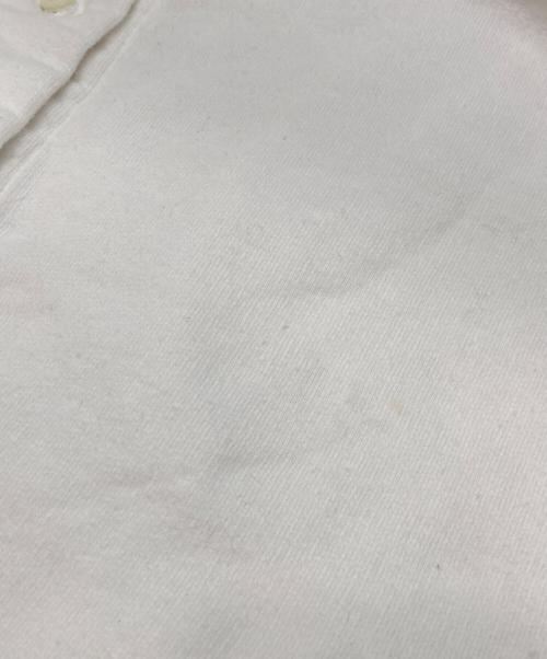 nest Robe（ネストローブ）nest Robe (ネストローブ) 裏毛2WAY刺繍カーディガン ホワイト サイズ:FREEの古着・服飾アイテム