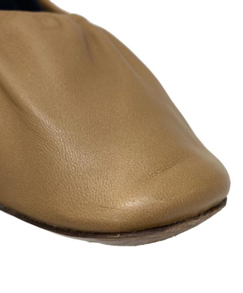 CELINE（セリーヌ）CELINE (セリーヌ) ヒールソフトバレリーナシューズ ベージュ サイズ:36.5の古着・服飾アイテム