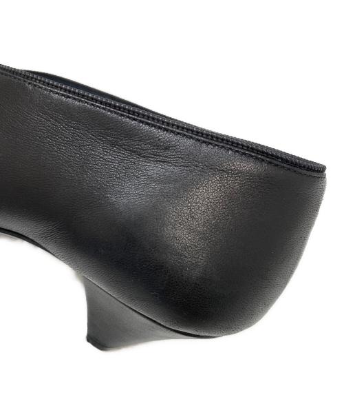CELINE（セリーヌ）CELINE (セリーヌ) ポインテッドトゥバレエパンプス ブラック サイズ:37の古着・服飾アイテム