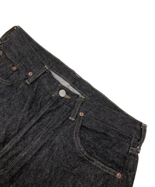 J.PRESS（ジェイプレス）J.PRESS (ジェイプレス) Black Washed Denim Pants インディゴブラック サイズ:32の古着・服飾アイテム
