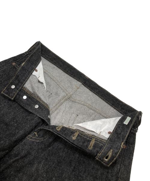J.PRESS（ジェイプレス）J.PRESS (ジェイプレス) Black Washed Denim Pants インディゴブラック サイズ:32の古着・服飾アイテム