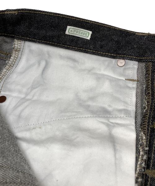 J.PRESS（ジェイプレス）J.PRESS (ジェイプレス) Black Washed Denim Pants インディゴブラック サイズ:32の古着・服飾アイテム