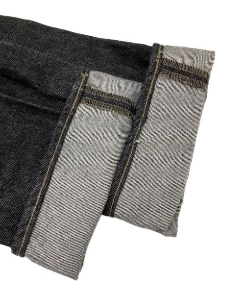 J.PRESS（ジェイプレス）J.PRESS (ジェイプレス) Black Washed Denim Pants インディゴブラック サイズ:32の古着・服飾アイテム