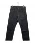 J.PRESS（ジェイプレス）の古着「Black Washed Denim Pants」｜インディゴブラック