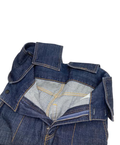 MACPHEE（マカフィー）MACPHEE (マカフィー) コットンデニム 2-wayコンビネゾン インディゴ サイズ:36の古着・服飾アイテム