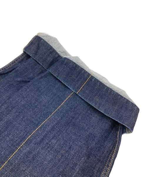 MACPHEE（マカフィー）MACPHEE (マカフィー) コットンデニム 2-wayコンビネゾン インディゴ サイズ:36の古着・服飾アイテム