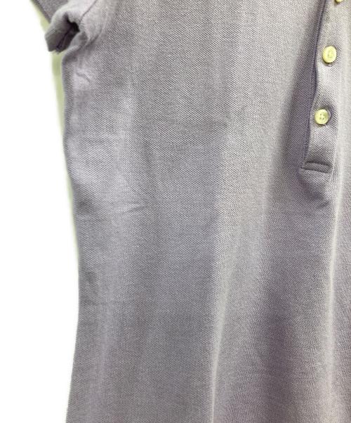 RALPH LAUREN（ラルフローレン）RALPH LAUREN (ラルフローレン) ビーズロゴポロシャツ パープル サイズ:Mの古着・服飾アイテム