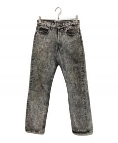 中古・古着通販】LEVI'S (リーバイス) 503先染めデニムパンツ ブラック
