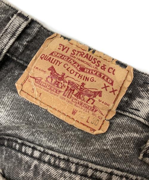 LEVI'S（リーバイス）LEVI'S (リーバイス) 501先染めデニムパンツ グレー サイズ:W29 L30の古着・服飾アイテム