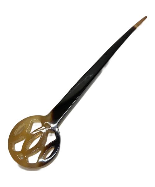 HERMES（エルメス）HERMES (エルメス) バッファローボーンかんざし ブラックの古着・服飾アイテム