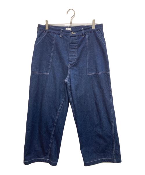 CIOTA（シオタ）CIOTA (シオタ) インディゴ スビンコットン 11.5oz デニム ベイカーパンツ インディゴ サイズ:6の古着・服飾アイテム