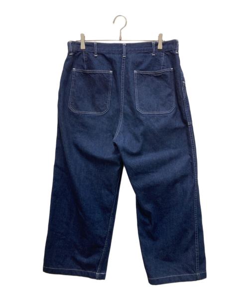CIOTA（シオタ）CIOTA (シオタ) インディゴ スビンコットン 11.5oz デニム ベイカーパンツ インディゴ サイズ:6の古着・服飾アイテム