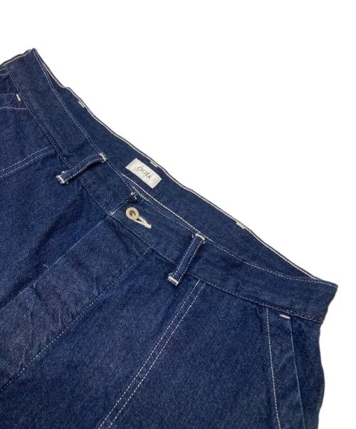 CIOTA（シオタ）CIOTA (シオタ) インディゴ スビンコットン 11.5oz デニム ベイカーパンツ インディゴ サイズ:6の古着・服飾アイテム
