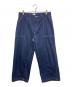 CIOTA（シオタ）の古着「インディゴ スビンコットン 11.5oz デニム ベイカーパンツ」｜インディゴ